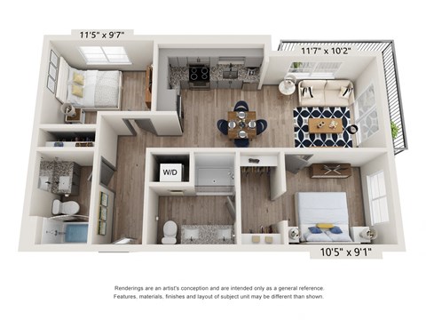 281 Willow Greyrock Floor Plan